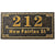 Personalized Vintage Address Plaque for Your Home
