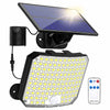 118LED Outdoor Solar Light with Motion Sensor and Remote Control